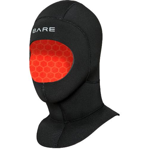 7MM ULTRAWARMTH COLDWATER HOOD, BLACK