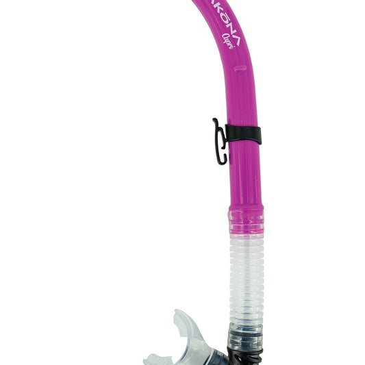 AK CAPRI ADULT SNORKEL MAGENTA