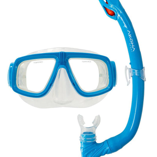 AKONA JR SPORT MASK & SNORKEL SET, NB