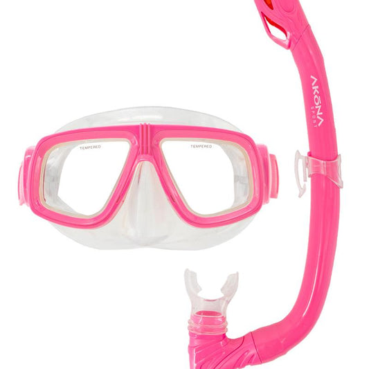 AKONA JR SPORT MASK & SNORKEL SET, NP