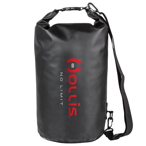 HOLLIS BAG, DRY, PVC-TARPAULIN - 9"WX21.25"H - BLACK