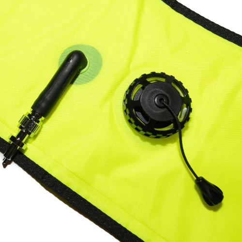 HOLLIS MARKER BUOY, W/ SLING POUCH, YELLOW