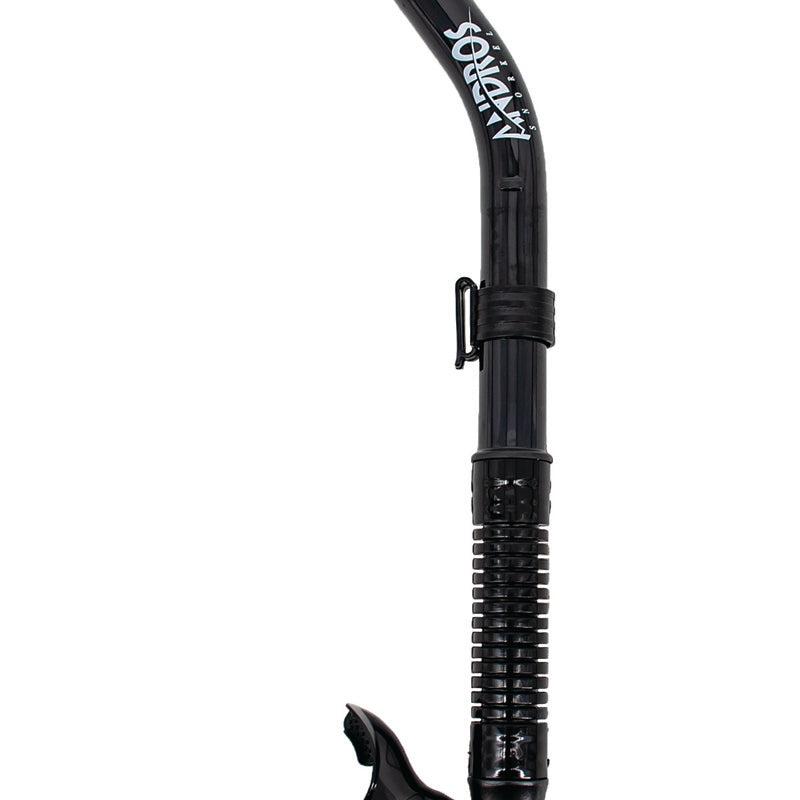 SNORKEL, ANDROS BLACK SILICONE